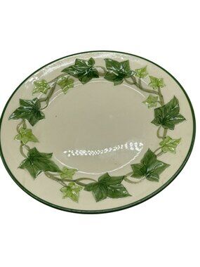 Vintage Franciscan Ivy Ceramic Plate 9.5" Made In California Used READ